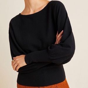 anthropologie | black sweater